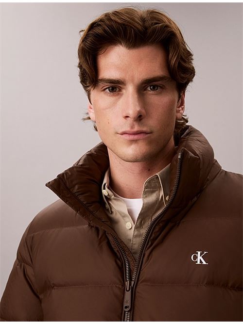 ls nylon zip off hood down puffe CALVIN KLEIN JEANS | LV04RG515GWFM